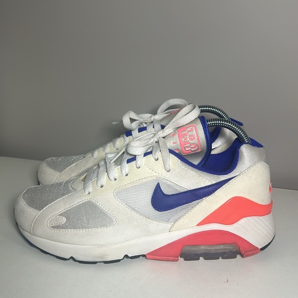 Nike airmax 180 retro ultramarine off white with pink and blue sneakers - Picture 2 of 9